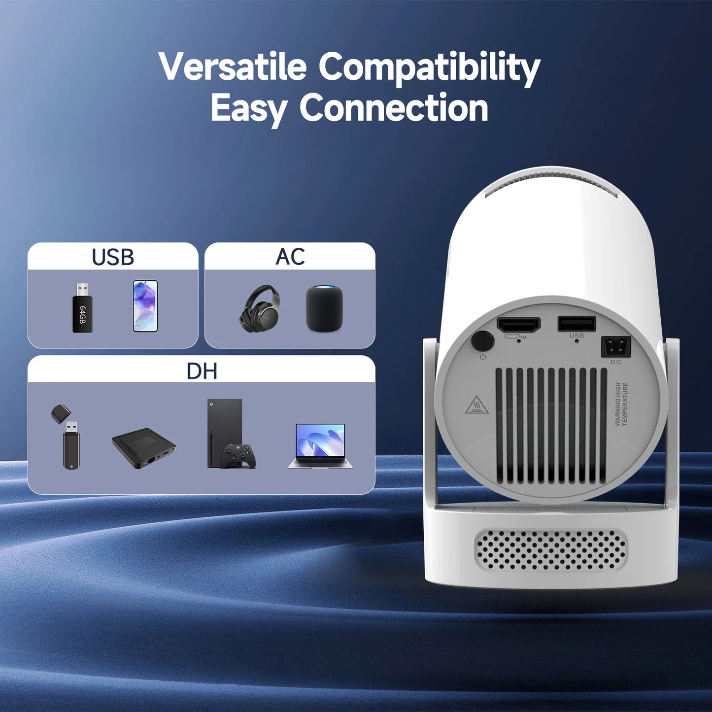 Magcubic HY300 Pro+ Smart Projector
